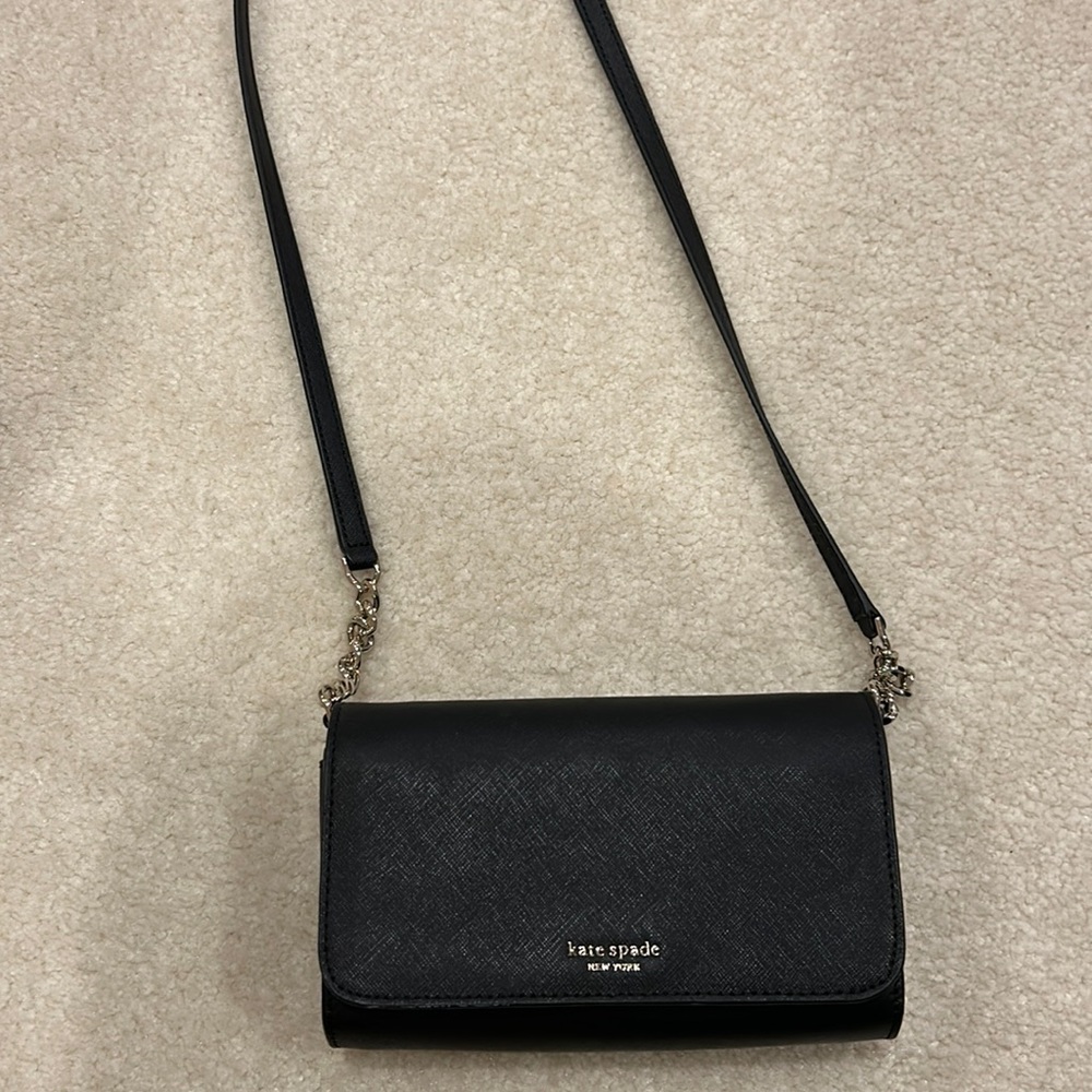 KATE SPADE BLACK CROSSBODY